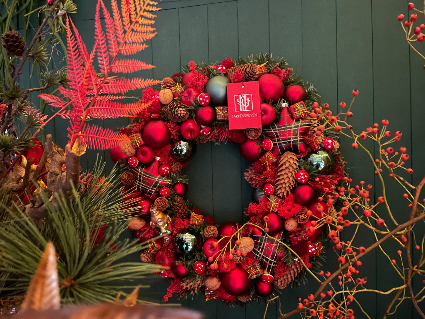 Kerstkrans - uniek en handgemaakt