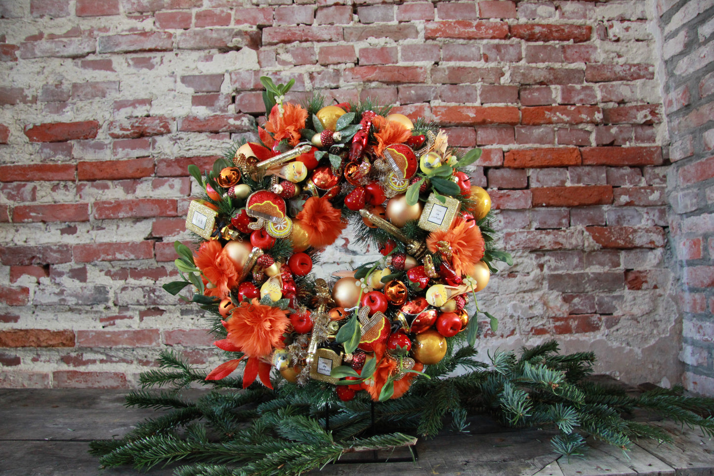 Kerstkrans - uniek en handgemaakt