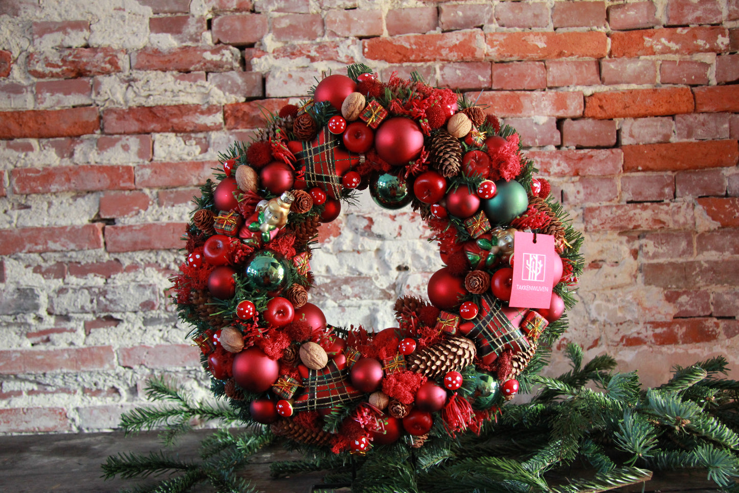 Kerstkrans - uniek en handgemaakt