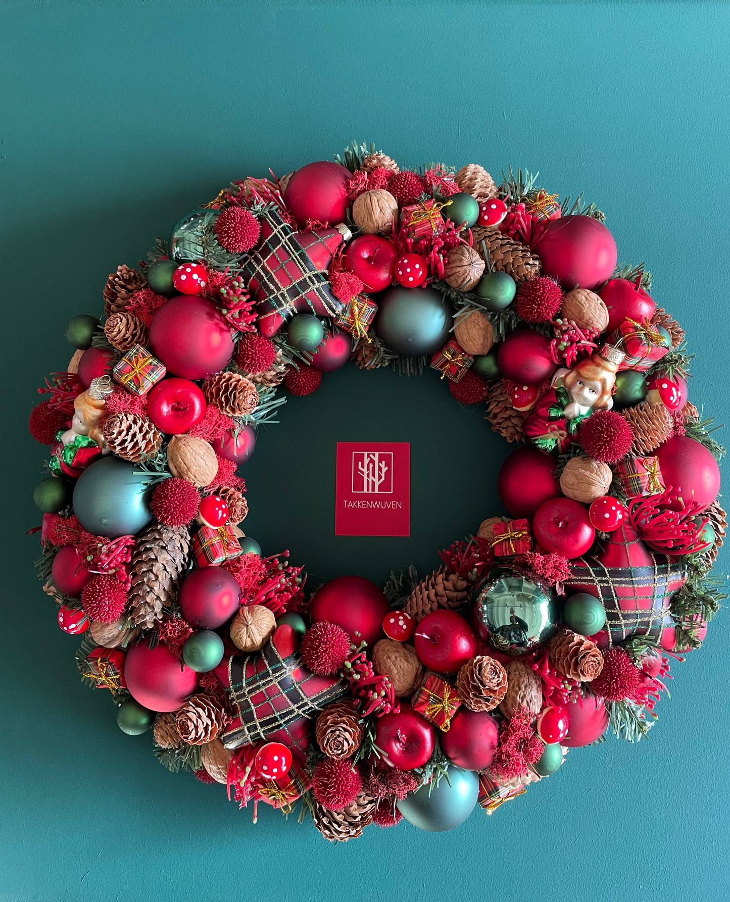 Kerstkrans - uniek en handgemaakt