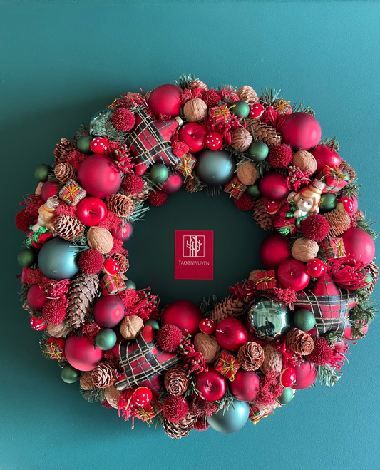 Kerstkrans - uniek en handgemaakt