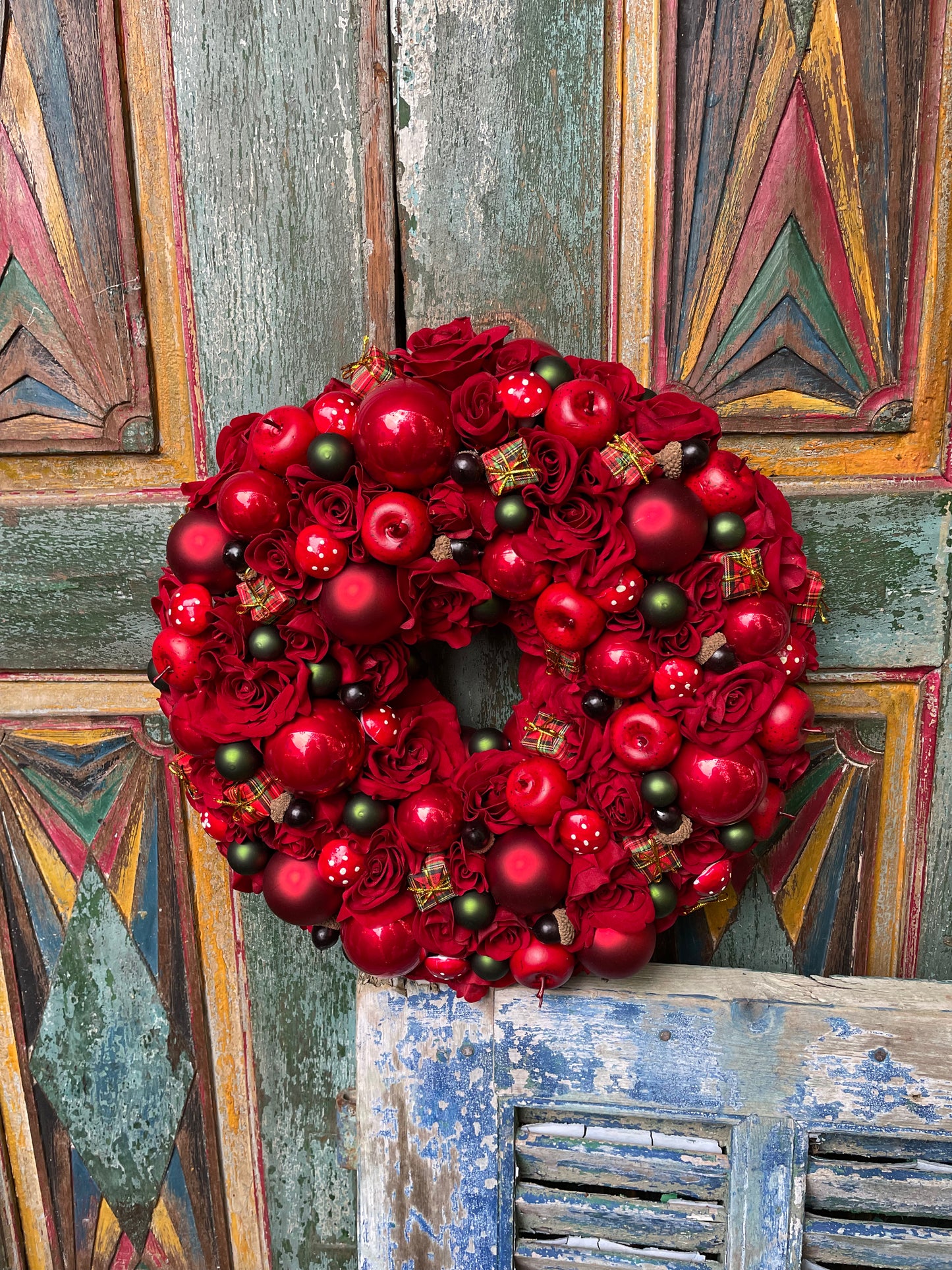 Kerstkrans - uniek en handgemaakt