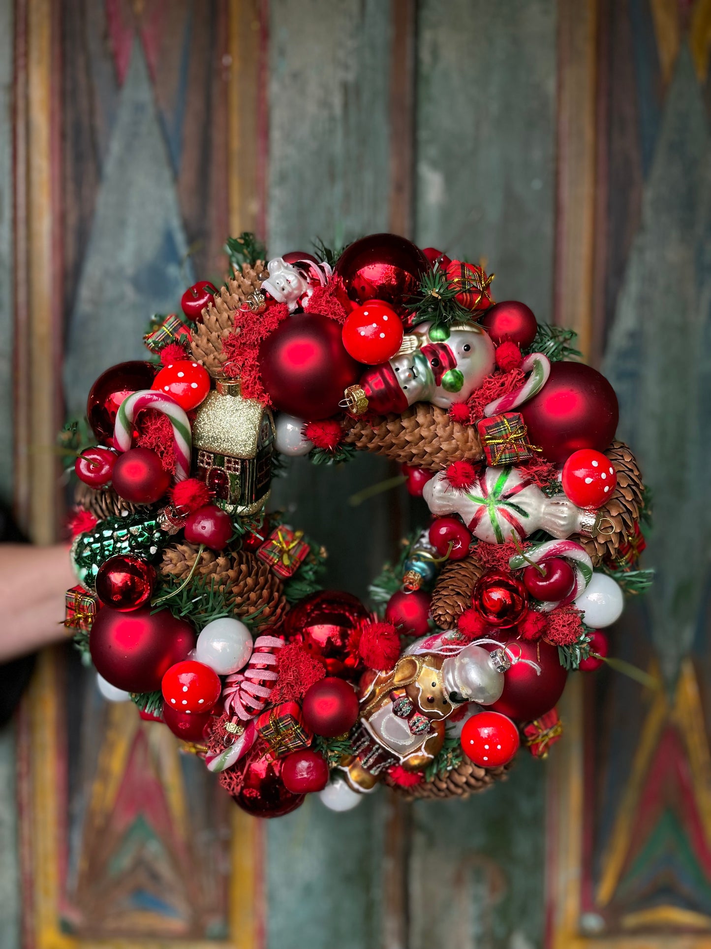 Kerstkrans - uniek en handgemaakt